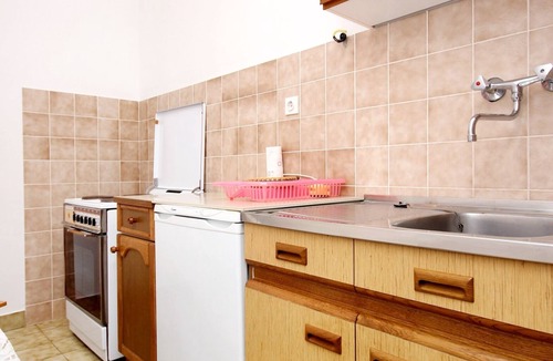 Marina Apartment | Studio flat with terrace Marina, Trogir (AS-10003-c)