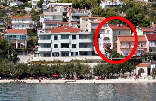 Marina Apartment | Studio flat with terrace Marina, Trogir (AS-10003-c)