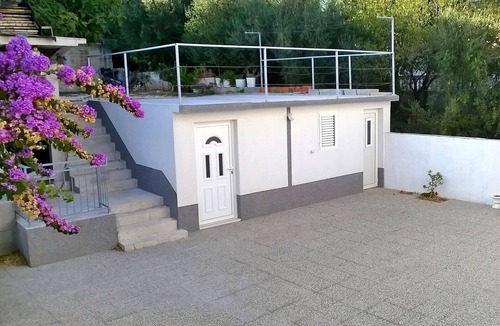 Marina Apartment | Studio flat with terrace Marina, Trogir (AS-10003-c)