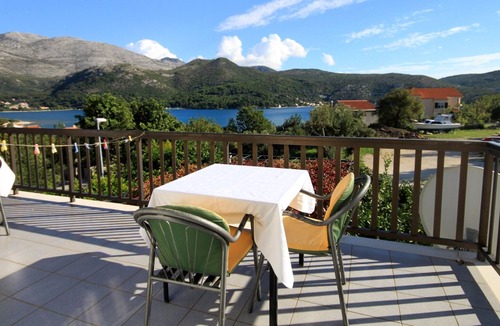 Slano Apartment | Studio flat with terrace and sea view Slano, Dubrovnik (AS-2159-a)