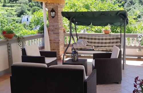 Supetarska Draga Apartment | Studio flat with terrace Supetarska Draga - Donja, Rab (AS-2022-a)