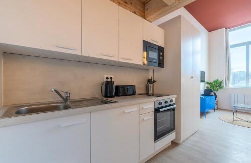 Annappes Apartment | Studio for two people on the mezzanine