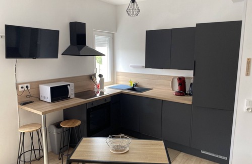 Fort-Mahon-Plage Apartment | Studio Fort-Mahon-Plage, studio flat, 2 persons