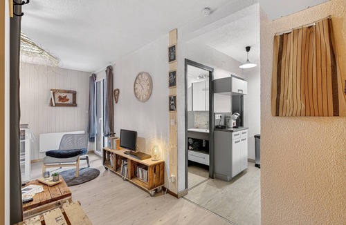 Saint-Michel-de-Chaillol Apartment | Studio for 5, ground floor, at the foot of the slopes