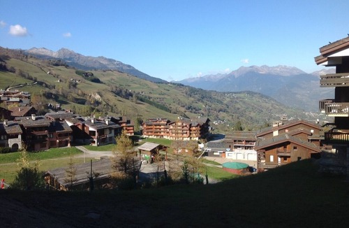 Valmorel Apartment | Studio ground floor ski in ski out terrace