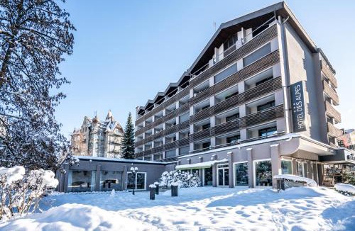 Waldhaus Flims Apartment | Studio im Hotel Des Alpes