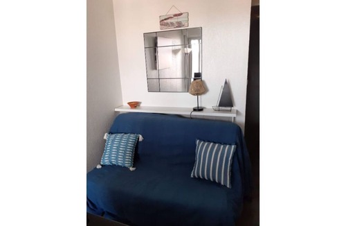 Canet-Plage Apartment | Studio in 1st line, beach 50m away