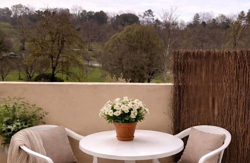 Barbotan-les-Thermes Apartment | Studio in Barbotan-les-Thermes - Balcony, Parking & 300 m from the Spa