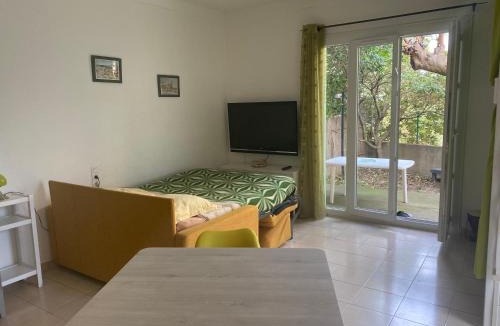 Plage d'Argeles Apartment | studio, jardin, parking à 100 m de la plage