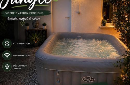 Thezan-les-Beziers Apartment | Studio Jungle Cosy Spa