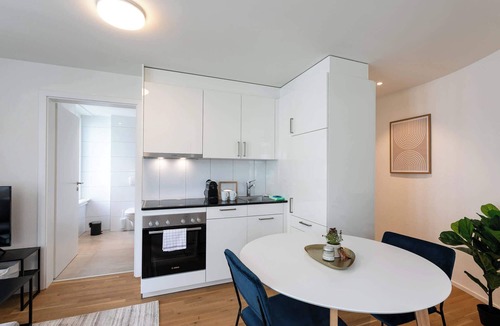 St. Gallen Apartment | Studio Klosterhof with parking lot