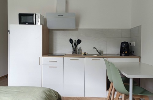 Chatillon-Sur-Loire Apartment | Studio - L'explorateur Douche jet Massant, lit Queen-size