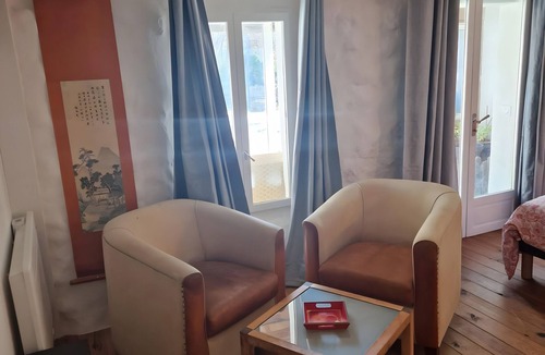 Aniane Apartment | Studio "La Farigoulette" with Shared Pool, Private Terrace and Wi-Fi