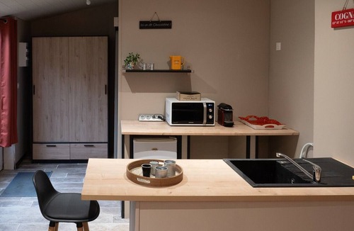 Louzac-Saint-Andre Apartment | Studio 'La Salamandre Enchantée' with Shared Pool, Private Terrace, and Wi-Fi