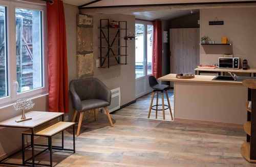 Louzac-Saint-Andre Apartment | Studio 'La Salamandre Enchantée' with Shared Pool, Private Terrace, and Wi-Fi