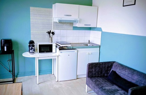 Lens Apartment | Studio, Lens, SdB privée sur le palier, Bollaert