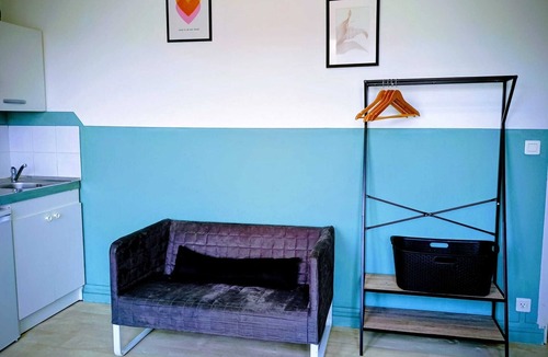 Lens Apartment | Studio, Lens, SdB privée sur le palier, Bollaert