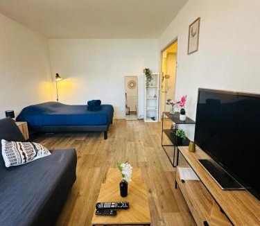 Montargis Apartment | Studio Lumineux avec Balcon - Proche Gare & Centre