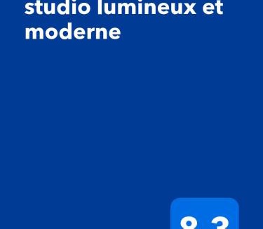 Le Bas Vaucelles Apartment | studio lumineux et moderne