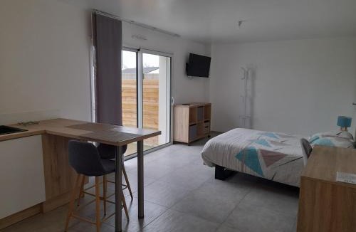 La Roche-sur-Yon Apartment | Studio lumineux avec terrasse