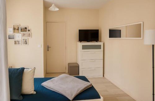 Saint-Jean Eudes Saint-Gilles Apartment | Studio Lumineux proche Abbaye & Centre de Caen
