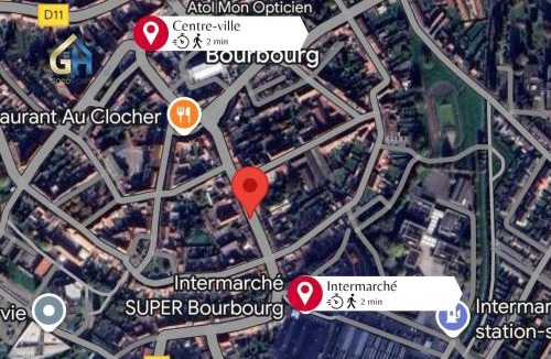 Bourbourg Apartment | Studio Machy - Centre-Ville et Parking Gratuit