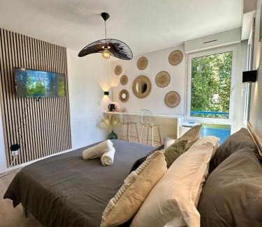 Celleneuve Apartment | Studio MBS 1 - Cosy, Tram, Wifi, Parking, Equipé