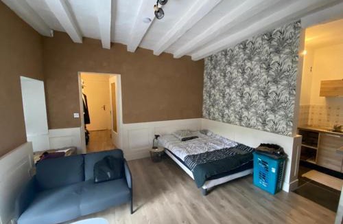 Le Vieil-Bauge Apartment | Studio meublé au pied des clochers tors