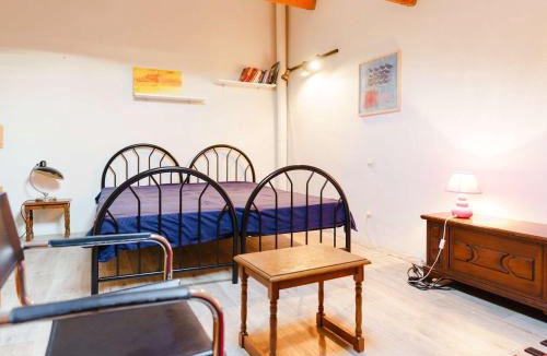 Les Ayguades Villa | Studio mezzanine avec piscine, WiFi et animaux admis à Gruissan - FR-1-409-52