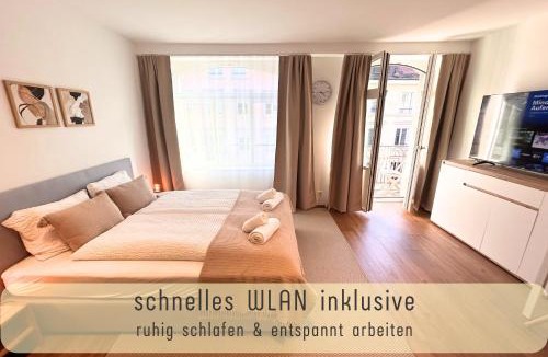 St. Gallen Apartment | Studio mit Balkon in der Altstadt von Sankt Gallen