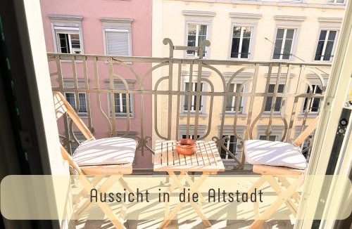 St. Gallen Apartment | Studio mit Balkon in der Altstadt von Sankt Gallen