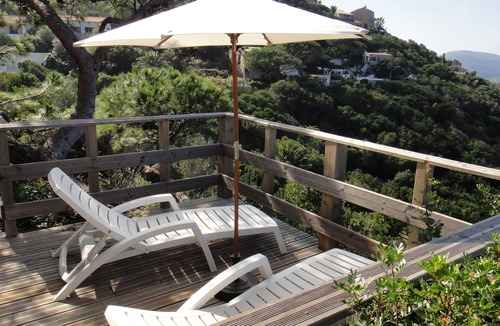 Ile du Levant Apartment | Studio on the Ile du Levant - superb sea view