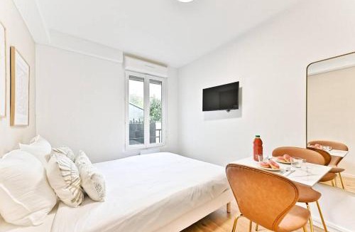 Asnieres-sur-Seine Apartment | Studio paisible et calme proche Paris