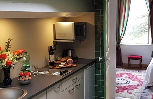 Vals-les-Bains Apartment | Studio "Papillon" with Mountain View, Wi-Fi, and Air Conditioning