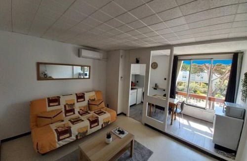 La Grande-Motte Apartment | studio parking privé climatisation plage proche