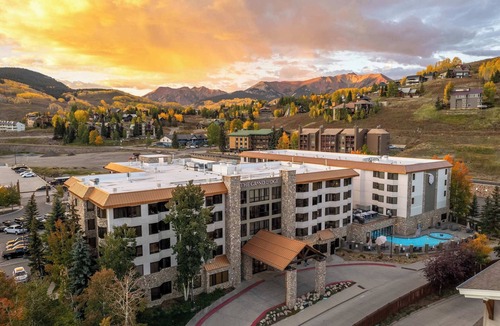 Mount Crested Butte Condo | Studio Perfect Location 320 with Pool and Hot Tub