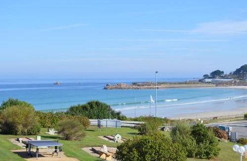 Trevou-Treguignec Apartment | Studio piscine et vue mer