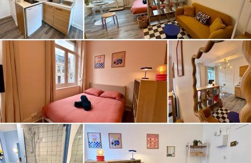 Arras Apartment | Studio Pop pour 2 Pers Stationnement Gratuit