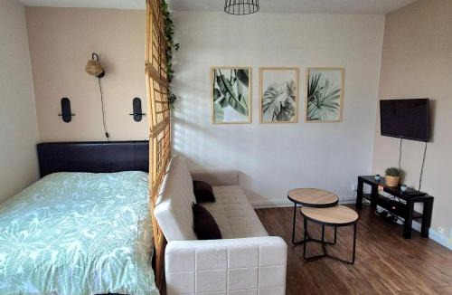 Vaulx En Velin Village Apartment | Studio privé