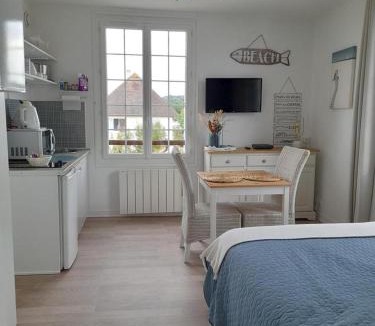 Villers-sur-Mer Apartment | Studio proche du centre ville et de la plage