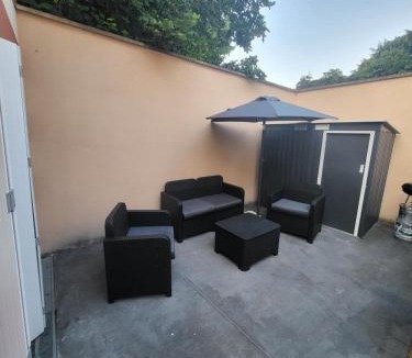 Vernon Apartment | Studio proche gare Vernon Giverny terrasse Parking