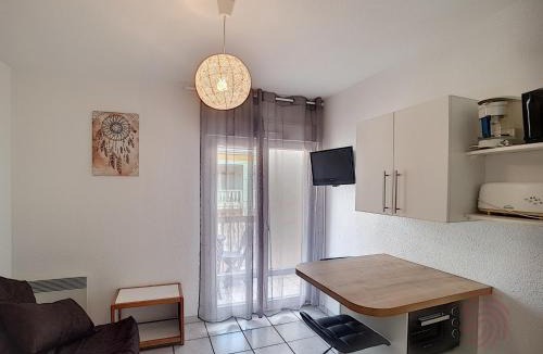 Lamalou-les-Bains Apartment | Studio rénové avec balcon, proche des Thermes de Lamalou, animaux acceptés, parking gratuit. - FR-1-451-131