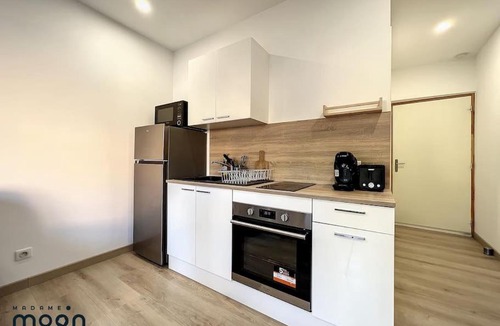 Lagnieu Apartment | Studio rénové centre-ville de Lagnieu/WIFI