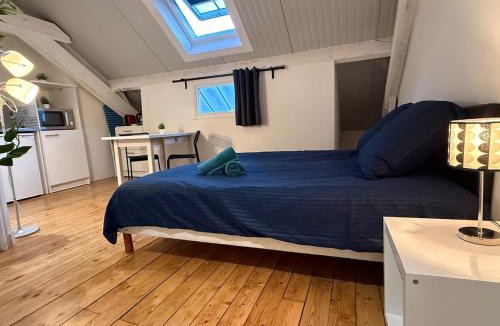 Dreux Apartment | Studio rénové - Centre-ville + WIFI