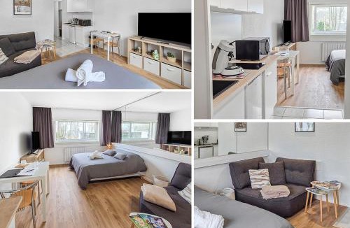 Carquefou Apartment | Studio rénové proche Nantes idéal séjour pro
