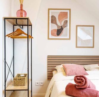 Saint-Quentin Apartment | Studio Séduisant 2pers wifi gare