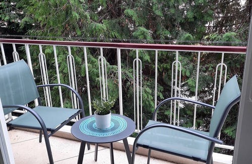 Cros-de-Cagnes Apartment | Studio 'Seaside' with Balcony and Wi-Fi