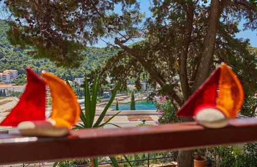 Babin Kuk Apartment | Studio Silva in Lapad with terrace and sea view
