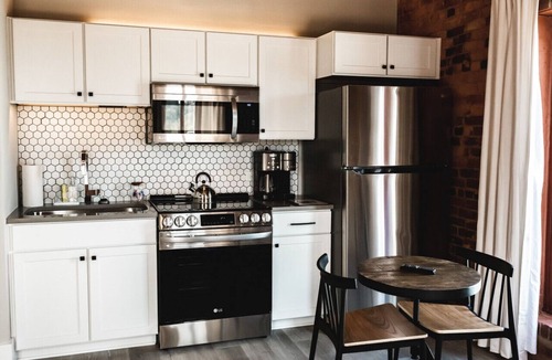 Jonesville Apartment | Studio Suite Downtown Elkin Shopping, Entertainment, Restaurants, Vineyards