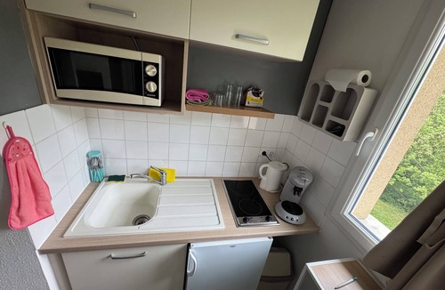Equemauville Apartment | Studio T1 fully equipped heated pool free parking les hauts d'honfleur